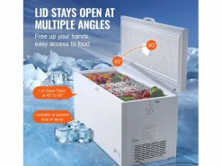 Congelador Horizontal SucceBuy de 488 L con 4 Cestas Blanco Online