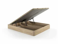 NATUREA Conjunto Colchón Y Somier|Conjunto 180 x 200 cm King size somier canapé abatible + colchón de muelles ensacados 7 zonas - TAREVO de