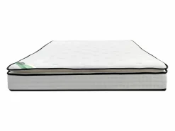 Conjunto 160 x 200 cm Queen size base tapizada + colchón de muelles ensacados 7 zonas - TAREVO de^NATUREA Online