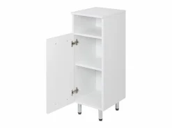 Conjunto para baño de pie, 45 cm, armario con lavabo, columna, semicolumna Lupo^ New