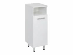 Conjunto para baño de pie, 45 cm, armario con lavabo, columna, semicolumna Lupo^ New