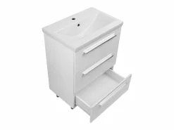 Conjunto para baño de pie, 60 cm, armario con lavabo Bryza^ Outlet