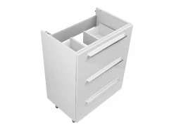 Conjunto para baño de pie, 60 cm, armario con lavabo Bryza^ Outlet