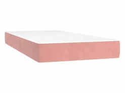 Conjunto Boxspring - 80x200 cm + colchón terciopelo ES301922^ Outlet