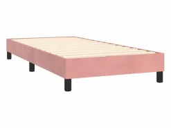 Conjunto Boxspring - 100x200 cm + colchón terciopelo ES834883^ Hot