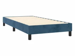 Conjunto Boxspring - 80x200 cm + colchón terciopelo oscuro ES692308^ Discount