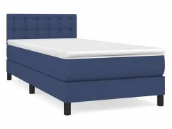 Conjunto Boxspring - 90x190 cm + colchón tela ES964898^ Clearance