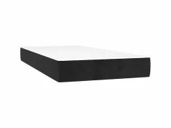 Conjunto Boxspring - 80x200 cm + Somieres + colchón terciopelo ES38089^ New