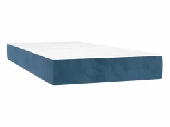 Cama Continental Boxspring|Conjunto Boxspring - 80x200 cm + Somieres + colchón terciopelo oscuro ES35723