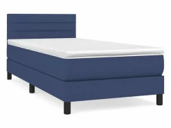 Conjunto Boxspring - 90x190 cm + colchón tela ES208175^ New