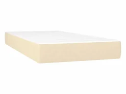 Cama Continental Boxspring|Conjunto Boxspring - 80x200 cm + colchón tela color ES544685