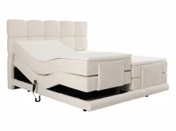 Conjunto completo boxspring eléctrico 2 x 90 x 200 cm - Felpa - OMILA de^Palacio Hot