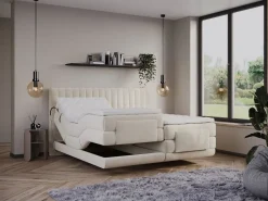 Conjunto completo boxspring - 2 x 90 x 200 cm - Terciopelo - - DONISI de^Palacio Discount