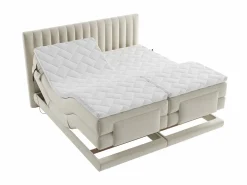 Conjunto completo boxspring - 2 x 90 x 200 cm - Terciopelo - - DONISI de^Palacio Discount
