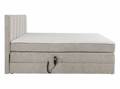 Palacio Conjunto completo boxspring eléctrico 2 x 90 x 200 cm - Tela - KALASI de Beige Outlet
