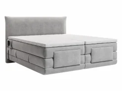 Conjunto completo Boxspring eléctrico 2 x 90 x 200 cm king size Tejido - ZANORO de^Palacio Discount