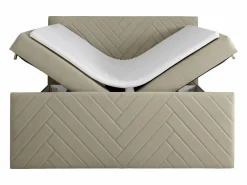 Ysmée Conjunto completo de ropa de cama canapés abatibles - 180 x 200 - Terciopelo - - MAKANA Topo Discount
