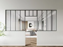 Vente-unique Cristalera Interior|Conjunto de 2 cristaleras + parte superior, 2 x Ancho 120 x 130 + Ancho 73 x 40 cm, , BAYVIEW
