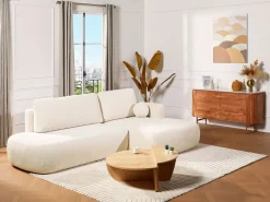 Conjunto de 2 mesas de centro - Color: Natural claro - ALOEVA^Vente-unique New