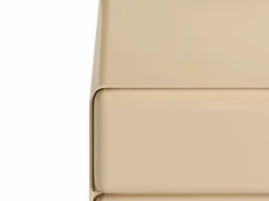 Conjunto de 2 mesitas de noche con 2 cajones mdf burdeos lacado - AUNELA^Vente-unique Hot
