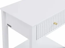 Conjunto de 2 mesitas de noche con 1 cajón y 1 estante en MDF - NIRIVA^Vente-unique Clearance