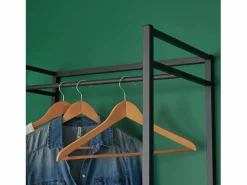 Conjunto de 2 percheros de madera y metal ASHTON^ Discount