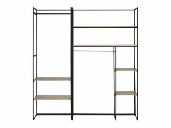 Conjunto de 2 percheros de madera y metal ASHTON^ Discount