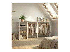 Conjunto de 2 percheros modulares para buhardilla 200x85cm KADRA^ Clearance