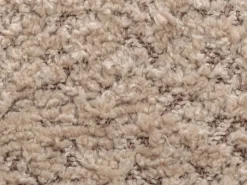Vente-unique Conjunto de 6 sillas con reposabrazos en tela bouclé y madera de hevea - Topo y negro - LIVELIA Negro / Topo