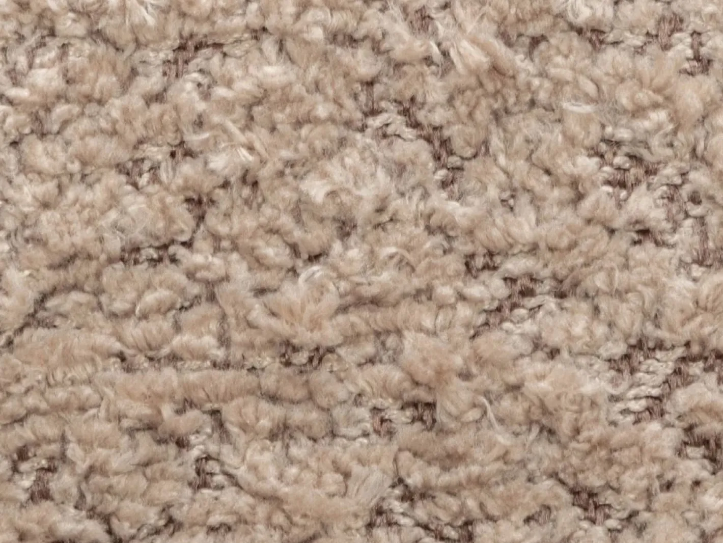 Vente-unique Conjunto de 6 sillas con reposabrazos en tela bouclé y madera de hevea - Topo y negro - LIVELIA Negro / Topo