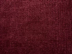 PASCAL MORABITO Colección Rouge Passion|Conjunto de 2 sillas con reposabrazos en tela texturizada y madera de hevea negra - Burdeos - LIVELIA de