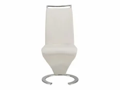 Vente-unique Conjunto de 6 sillas de piel sintética TWIZY Blanco Best