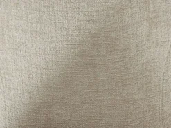Vente-unique Conjunto de 2 sillas de tela y metal dorado - - LUXIVA Beige Outlet