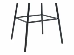 Conjunto de 2 taburetes de tela y metal negro - - LAZONI by Pascal Morabito^Vente-unique Discount