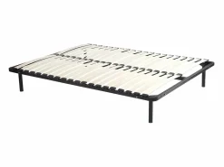 Ysmée Conjunto Colchón Y Somier|Conjunto de 120 x 200 cm marco de listones + colchón de espuma DANAE II de YSMÉE - grosor de 15 cm