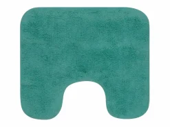 Conjunto de alfombrillas de baño de tela 3 piezas turquesa ES764355^ New