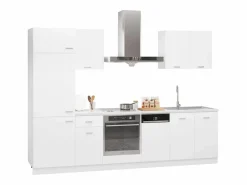 vidaxl Conjunto de armarios de cocina de 7 piezas "Lyon" de madera de ingeniería blanca Blanco Sale