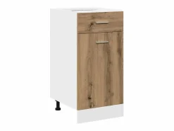 vidaxl Conjunto de armarios de cocina de 7 piezas 