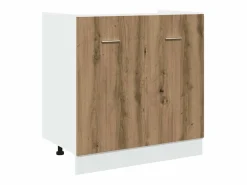 vidaxl Conjunto de armarios de cocina de 7 piezas 