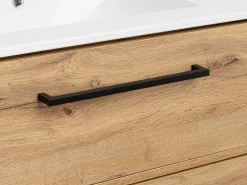Conjunto de baño 80 cm Vivien Roble Wotan Armario con espejo^ Best