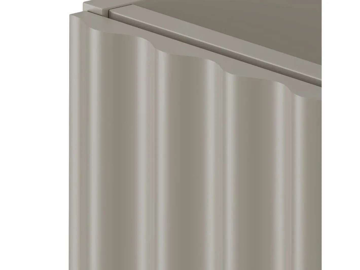Mueble De Lavabo|Conjunto de baño de cachemira 80 cm Armario con encimera y estantería Frentes ranurados Aqua