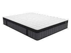 Conjunto de canapé abatible de 180 x 200 cm colchón híbrido de muelles 7 zonas espuma viscoelástica 25 cm grosor TOLCA YSMÉE^Ysmée New