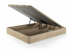 Conjunto de canapé abatible de 180 x 200 cm natural claro + colchón híbrido de muelles ensacados - MARQUIS^Palacio Online