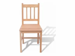 vidaxl Conjunto de comedor 7 piezas madera de pino Color natural claro Hot