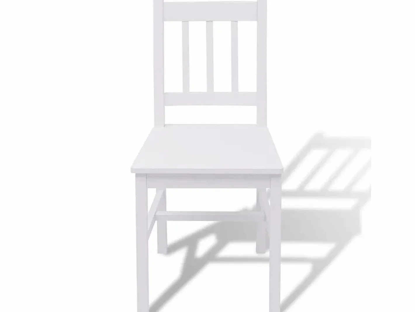 vidaxl Mesa Alta|Conjunto de comedor 5 piezas madera de pino