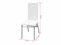 Conjunto de Comedor Cuero Artificial de Cinco Piezas de Color^vidaxl Online