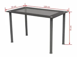 Conjunto de Comedor Cuero Artificial de Cinco Piezas de Color^vidaxl Online