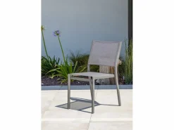 Conjunto de comedor de 8 plazas en aluminio^Dcb Garden Hot
