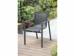 Conjunto de comedor de jardín 8 plazas de aluminio^Dcb Garden