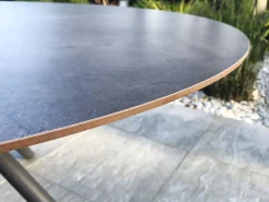 Paris Garden Conjunto de comedor de jardín 6 plazas de aluminio Gris antracita Sale